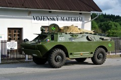 Špindlerova bouda BRDM-2 radiostanice OK1PM Krkonoše