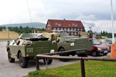 Špindlerova bouda BRDM-2 radiostanice OK1PM Krkonoše